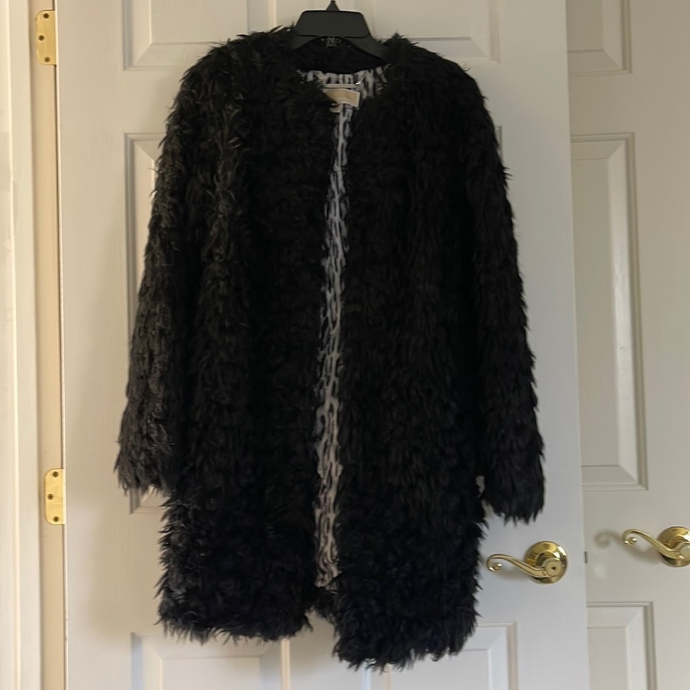 Michael kors size small fur jacket